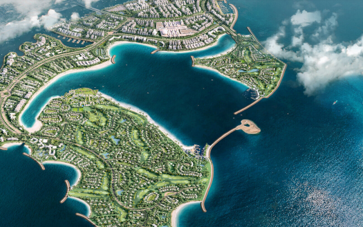 Bay villas à Dubai Island